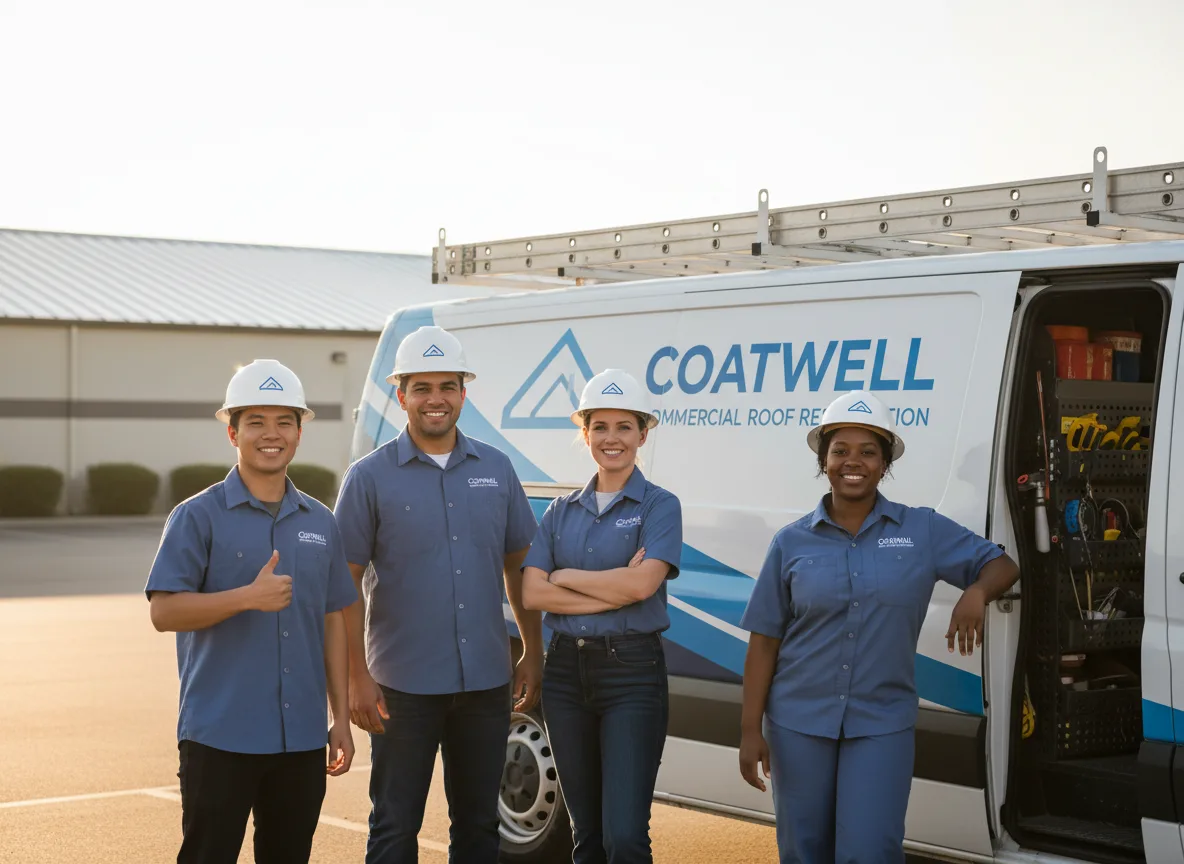 Commercial roof coating company in Delta, OH